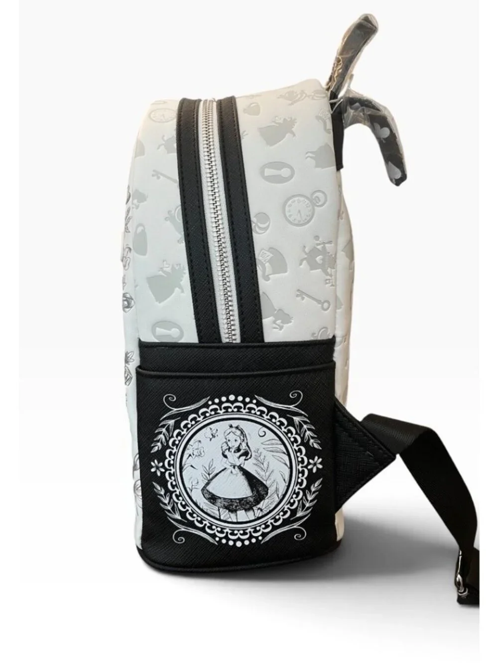 Loungefly Alice in Wonderland Sketch Mini Backpack Entertainment Earth NWT